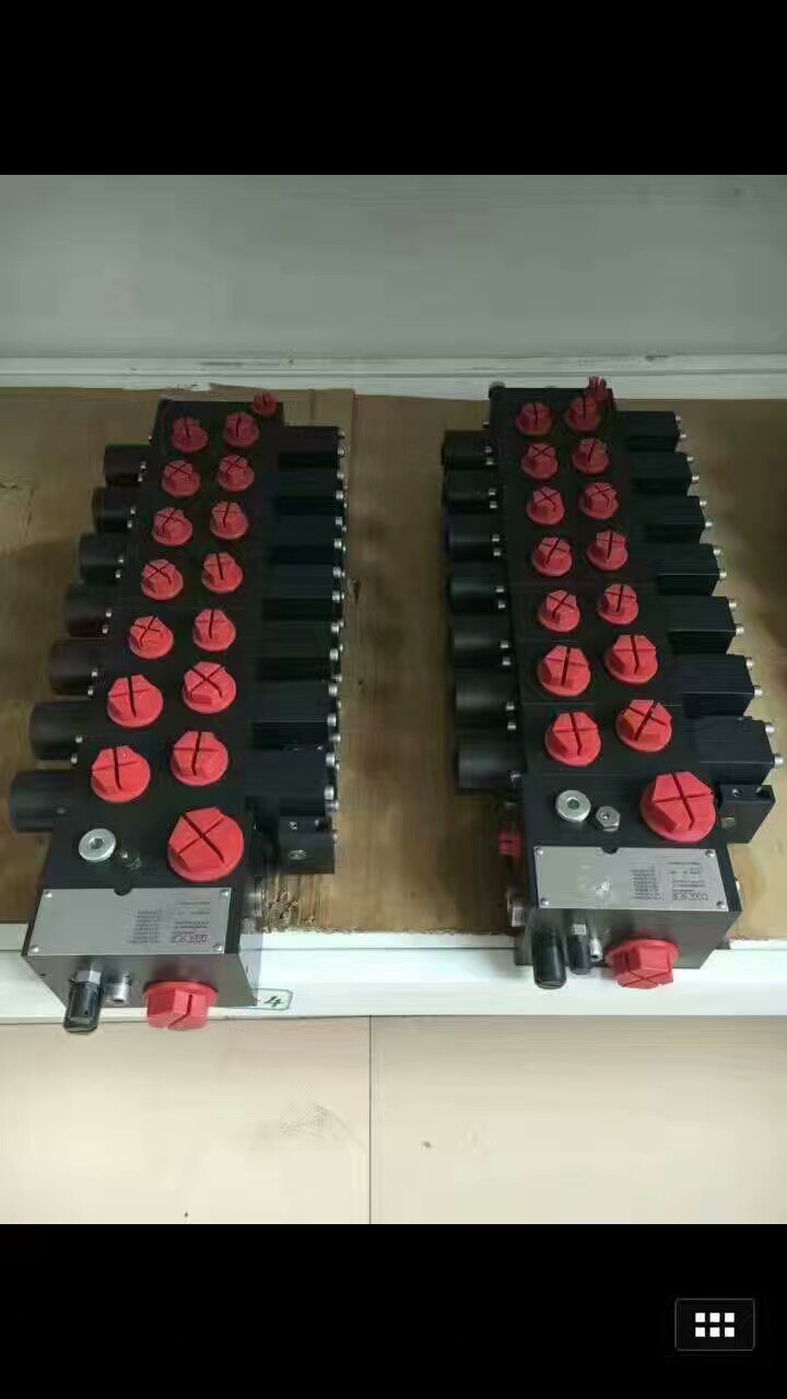 掘进机配件德国进口哈威多路阀七联阀六联阀三一佳木斯掘进机配件