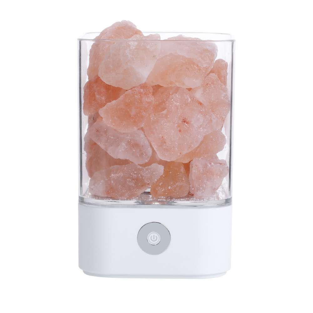 Salt Light Himalayan Crystal Salt Stone Natural Anion Saline Creative Health Gift Bedside Bedroom Table Lamp