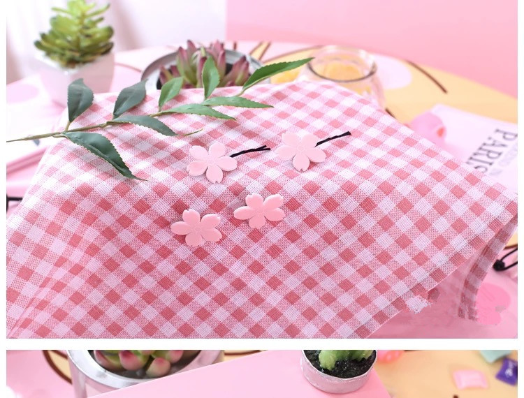 日韩发饰发圈发绳 樱粉色学生小饰品发夹边夹胸针徽章头饰发卡