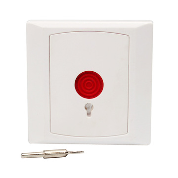 钥匙复位01b紧急按钮 残疾人求助按钮 86盒开关紧急报警按钮开关