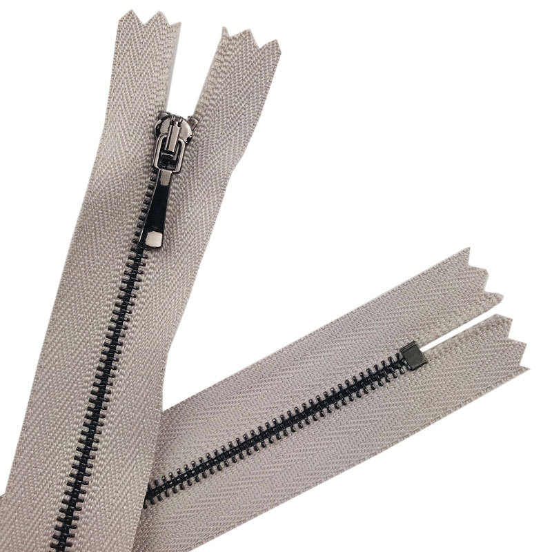 新款现货拉链1号金属拉链普通牙齿闭口拉链服装裤子拉链定制批发