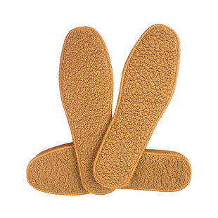 羊驼绒鞋垫 冬季保暖棉绒皮毛一体羊毛加厚男女鞋垫羊羔绒鞋垫