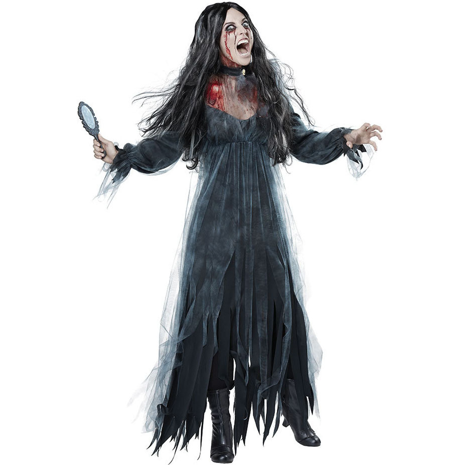 大码 欧美万圣节女鬼新娘丧尸服装 成人僵尸舞台吸血鬼恶魔演出服