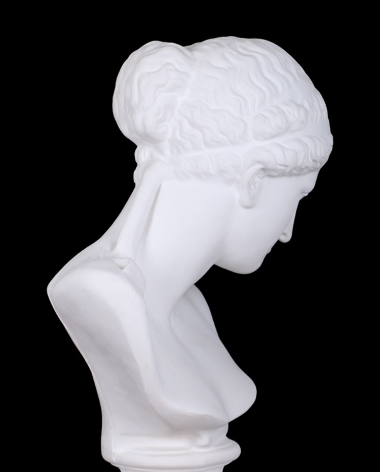 勃兰特阿勒维纳斯石膏头像石膏像全身石膏像维纳斯头像维纳斯雕塑