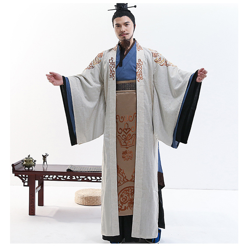 批发男士汉服大臣服汉代官员影楼摄影演出服舞台影视剧演出服