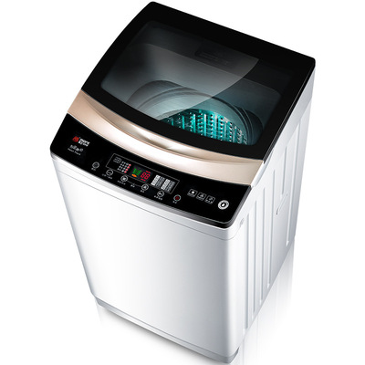 摩尔8.5/9公斤 大容量全自动洗衣机波轮 带儿童安全锁 厂家直销