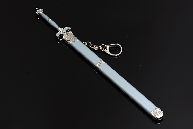 魔道租周边蓝曦臣22cm佩剑蓝忘机魏无恙带鞘剑合金武器兵器漫展