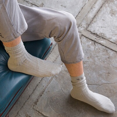男袜子纯棉中筒男士长袜防臭韩国堆堆袜潮韩版百搭秋冬款全棉吸汗