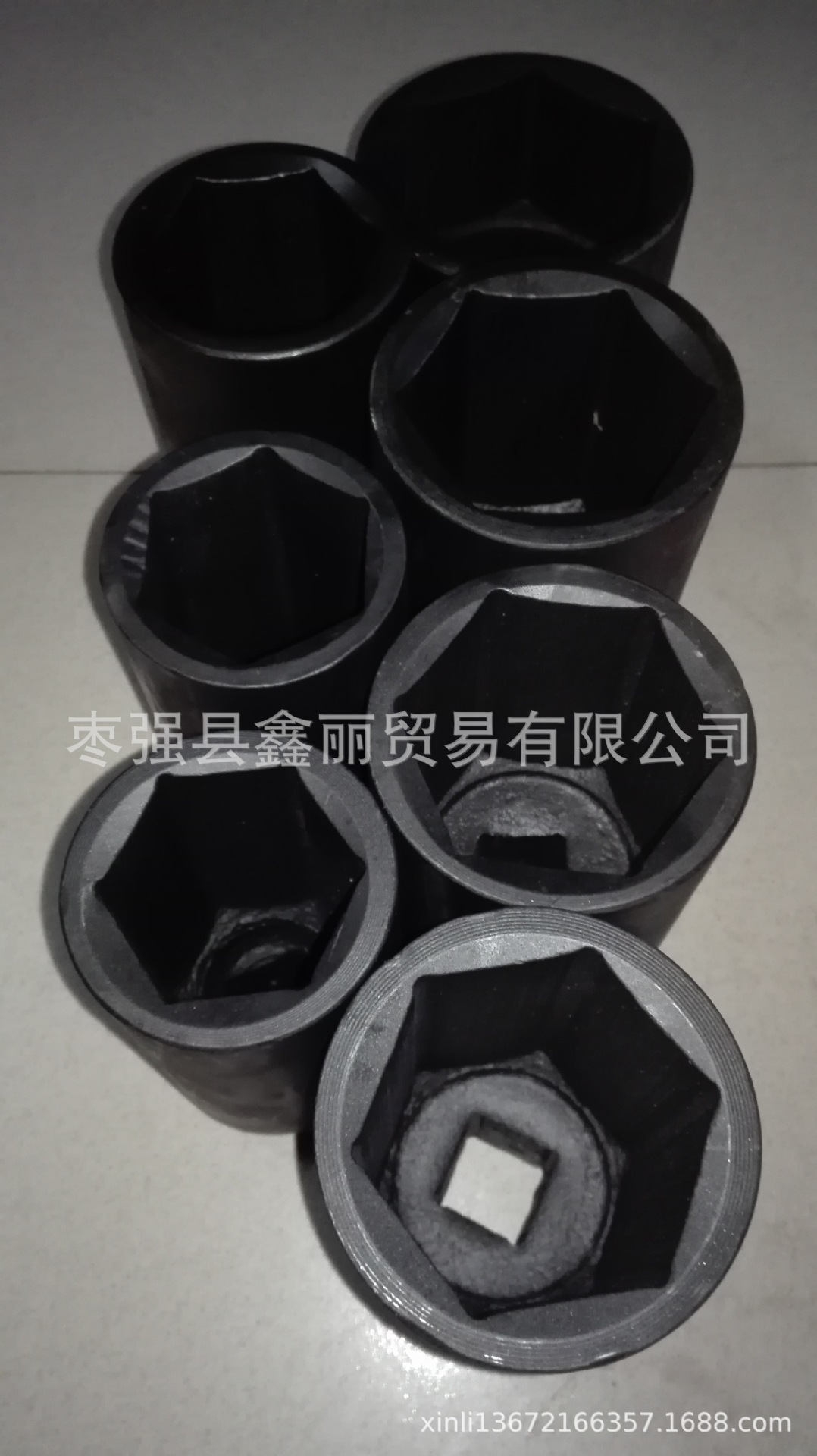 1寸四方套筒27 双头四方气动套筒加长27mm/30mm 重型加厚四角套筒