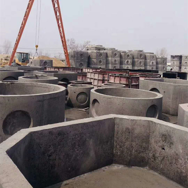 混凝土化粪池4-100立方形拼装成品蓄水池 整体水泥污水雨水检查井