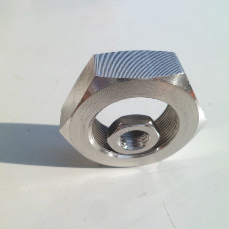 304 Stainless Steel Pipe Thread Nut/Pipe Thread Nut/Hex Pipe Thread Nut G1/8,G5/8,G1,G1-1/4