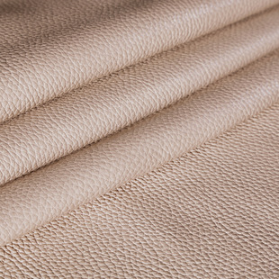 头层牛皮荔枝纹牛皮革压纹真皮厂家批发家具沙发座椅皮料现货供应