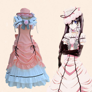 夏尔cos服 黑执事 洋装裙子 cosplay女装订做