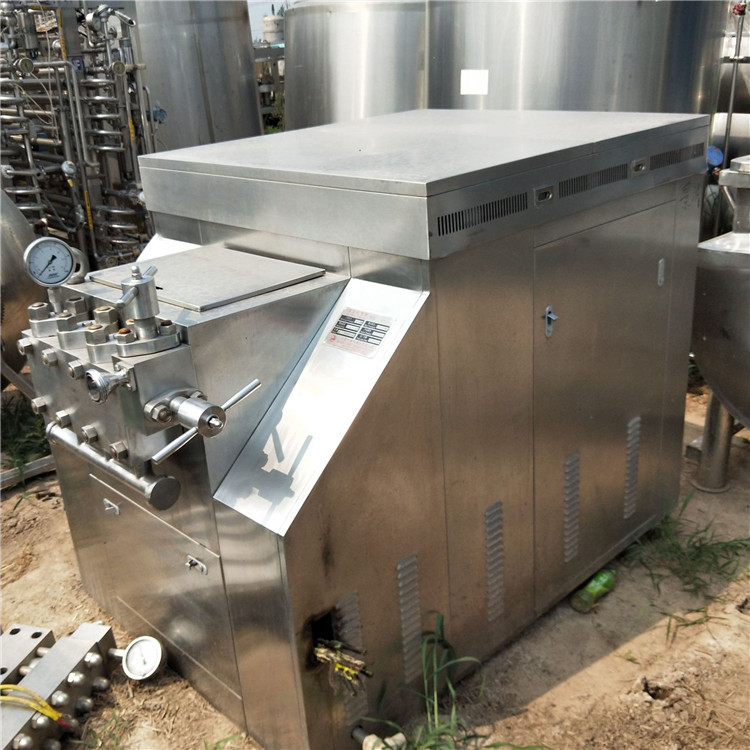 二手高压均质机4060mpa14吨高压均质机上海申鹿均质机