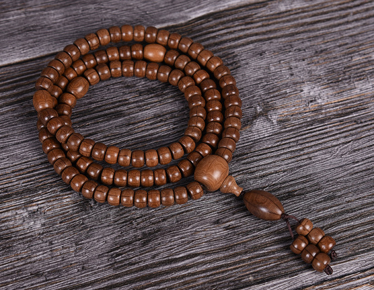 六道木佛珠手串 老料降龙木手串20 五台山六道木手链108颗