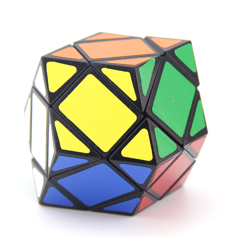 蓝蓝三阶十二面菱面魔方创意趣味顺滑异型智力魔方玩具一件起批