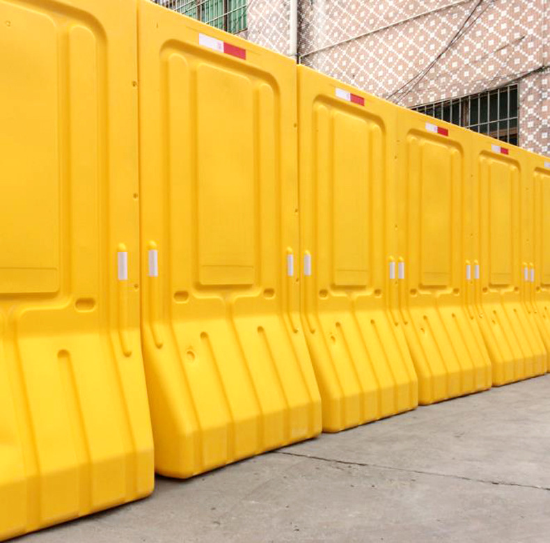 塑料水马施工建筑工地注水围挡市政道路护栏工地基坑护栏施工围挡