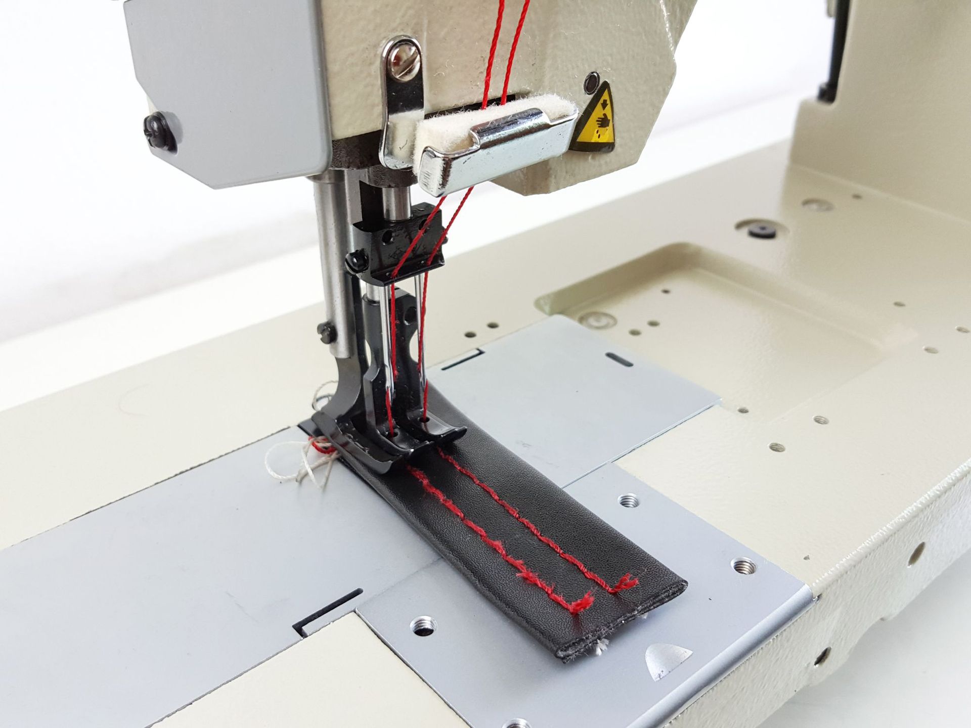 批发 海菱款20518 4420双同步机 三同步双针车平缝机 厚料缝纫机