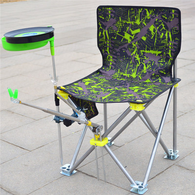 一件代发巡洋鲨2018新款多功能钓椅轻便折叠渔具垂钓椅便携钓鱼椅