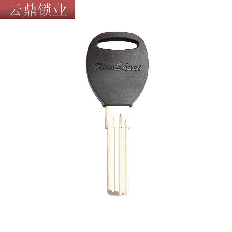 bda-a17锁厂胶双排小帅曲型家用防盗门钥匙胚锁匠用品