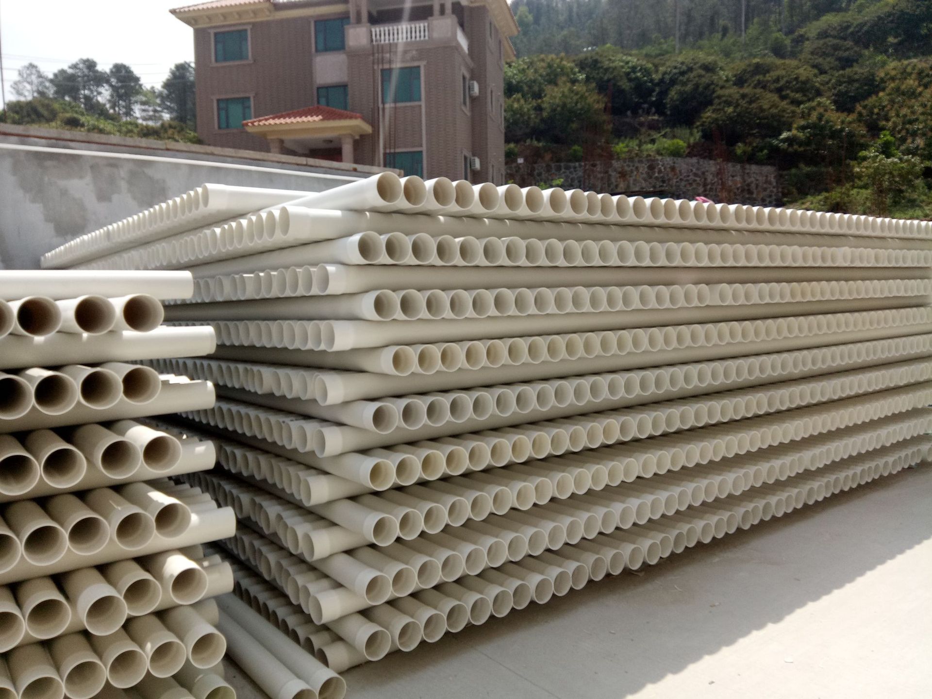 厂家生产pvc通信管upvc电力管cpvc电缆管珠三角地区专业配送管道