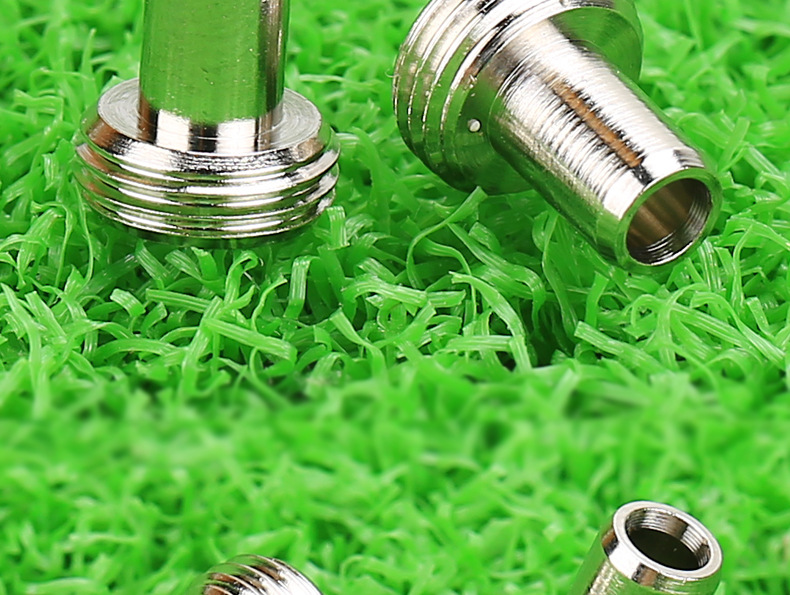 科路士红光笔金属头打光笔通光笔金属头维修配件冷接工具光源接头