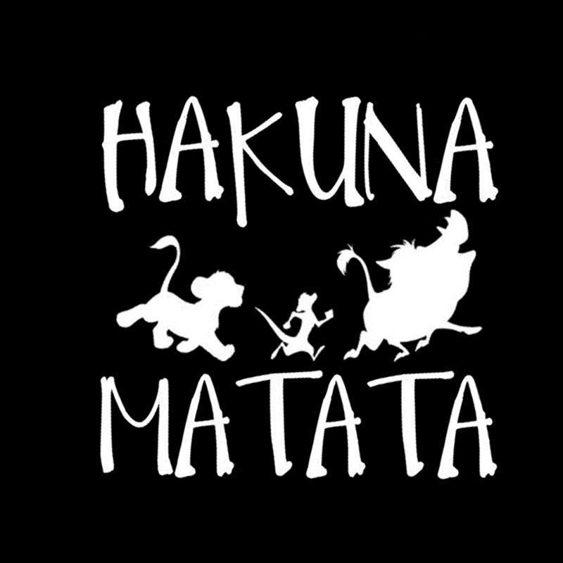 j-011 hakuna matata lion king simba car-styling car sticker