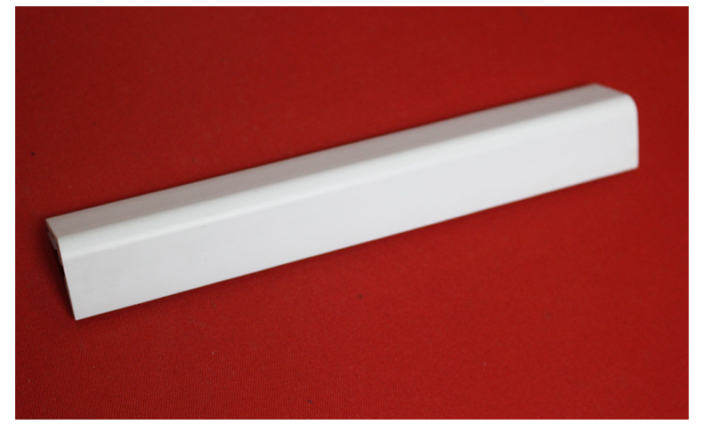 厂家直销pvc塑料异型材直角封边条白色t型卡条塑料胶条加工定制