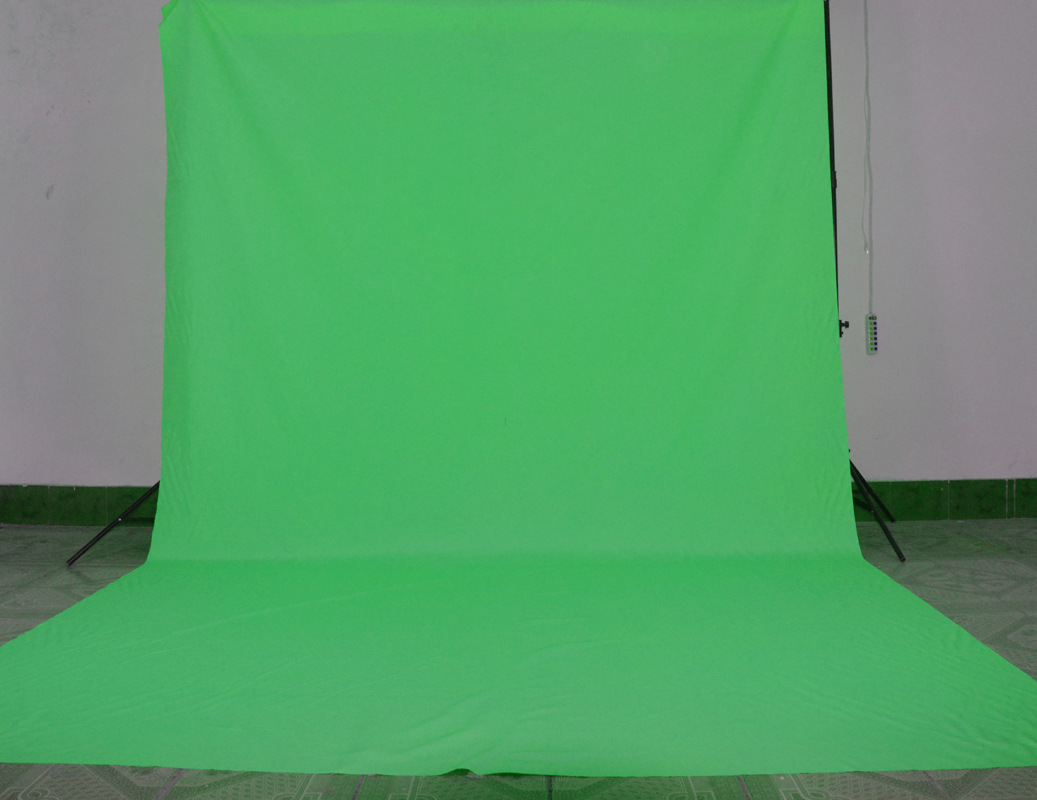 拍照主播影楼摄影幕抠图蓝色绿色单色抠像背景加厚无纺布3x3绿布
