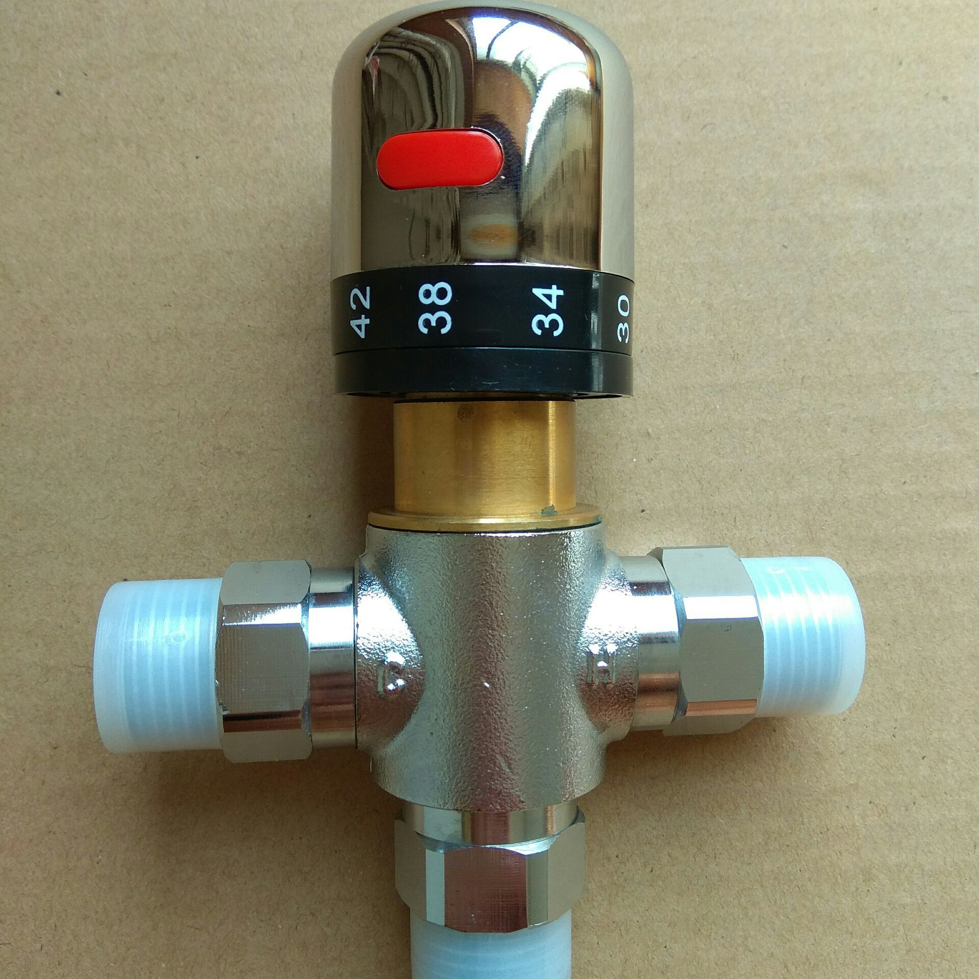 恒温混水阀 太阳能 洗浴 学校 泳池 地暖混水阀三通恒温阀dn15-50