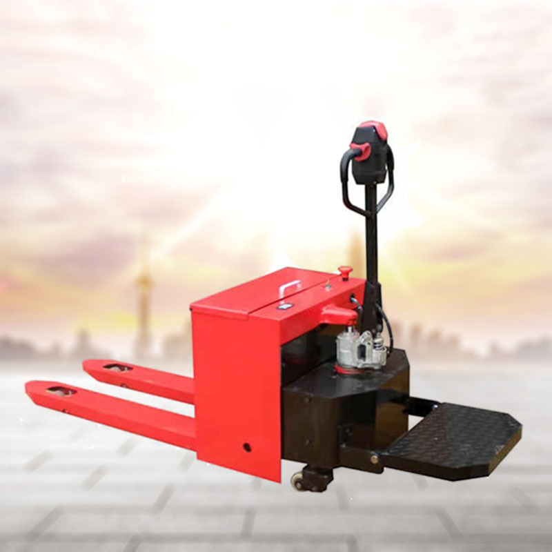 2吨3吨半电动液压搬运叉车|定制半自动地牛电动叉车