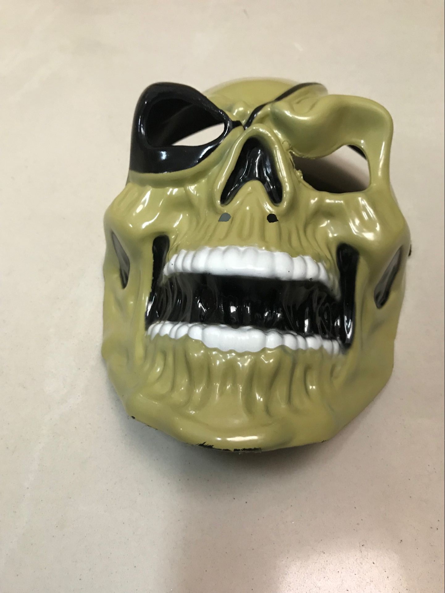 万圣节恐怖面具cos道具惊声尖叫面具吓人鬼脸cs骷髅魔鬼面具