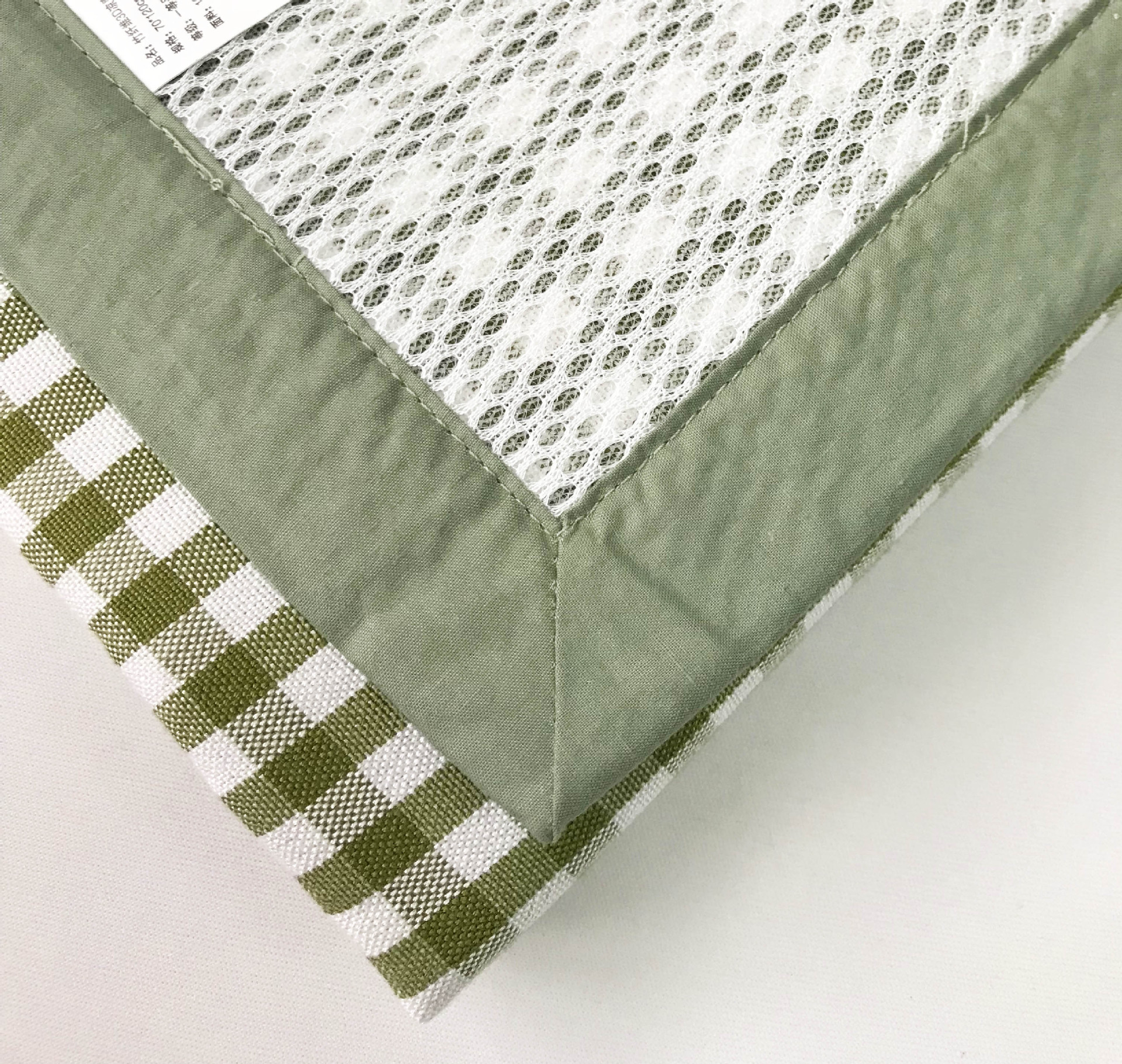 原单日本天然竹纤维纱布三明治冰丝凉席儿童双人日式床垫出口外贸