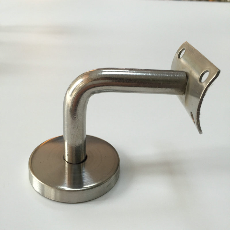 l型实心不锈钢墙托 楼梯托架 不锈钢配件 楼梯扶手配件 玻璃墙