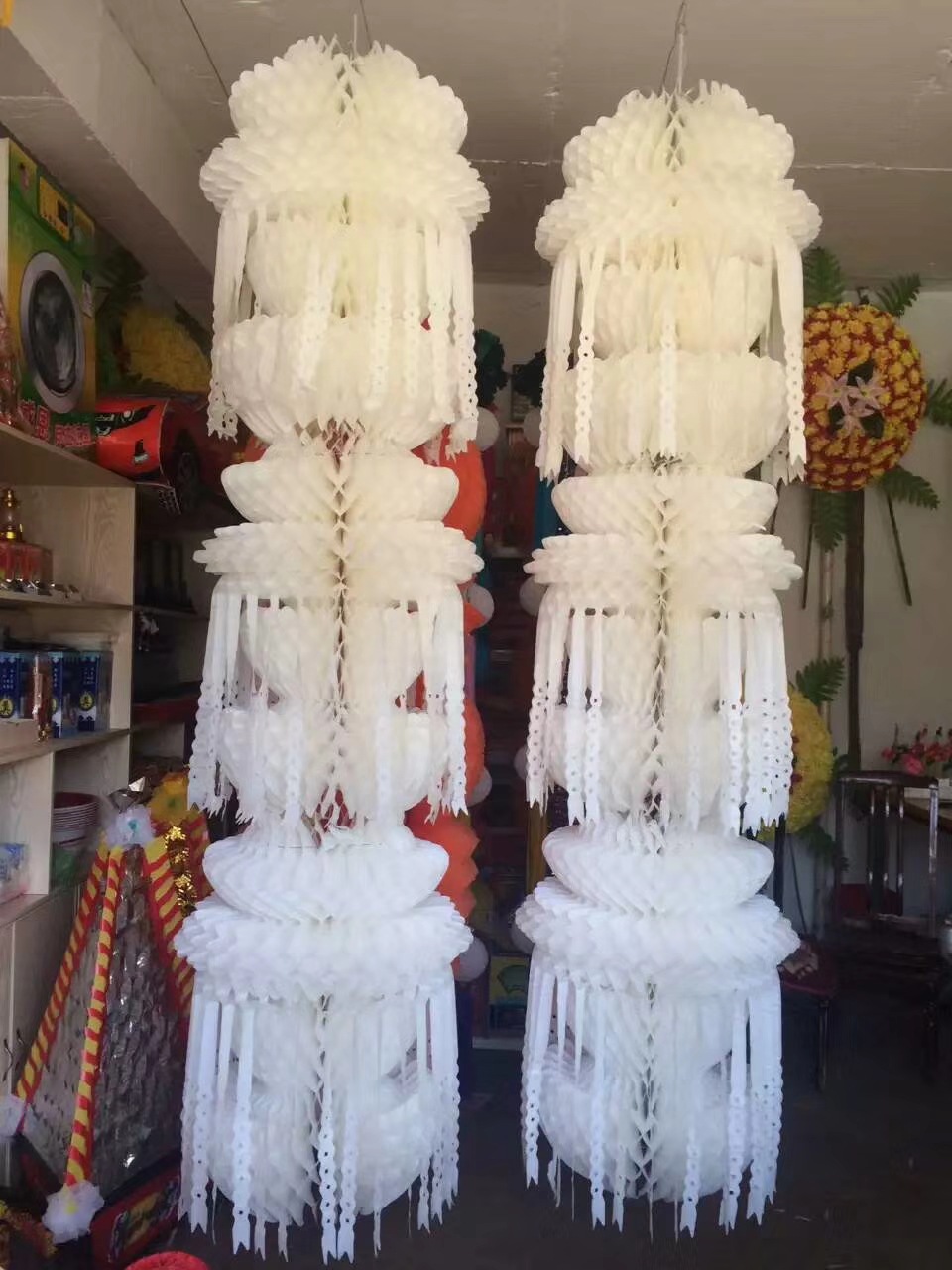 殡葬用品 纸扎纸活金宝篮 花篮 元宝盆 金条 聚宝盆祭祀用品佛教