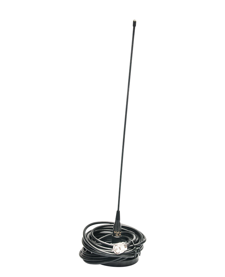 hzt环洲通 车载电台天线 uv双段短天线 对讲机苗子 双段吸盘天线