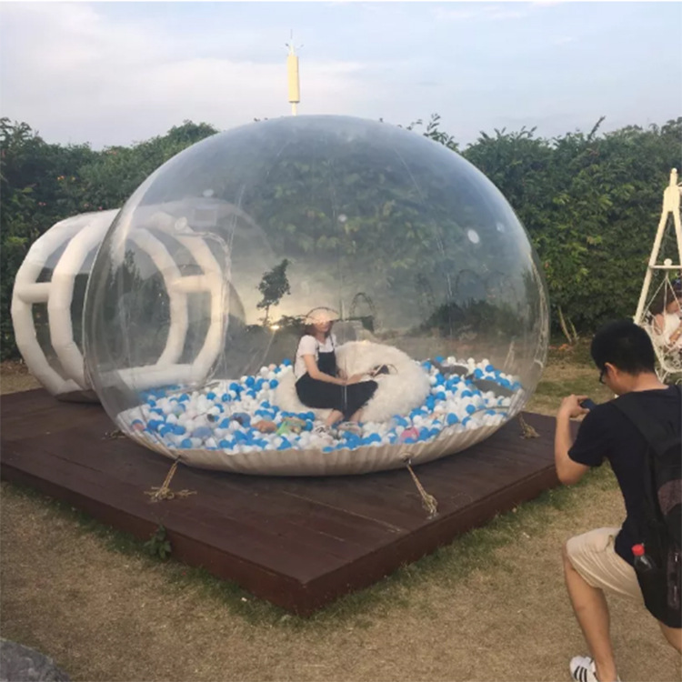 充气透明帐篷气泡帐篷pvc透明气泡屋气泡酒店民宿