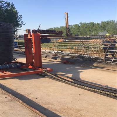 供应半自动钢筋笼绕筋机 厂家专业生产直销 钢筋编 织机 钢筋笼