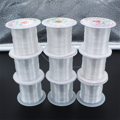 透明线鱼丝线diy饰品配件手工配饰串珠线透明高耐鱼丝线