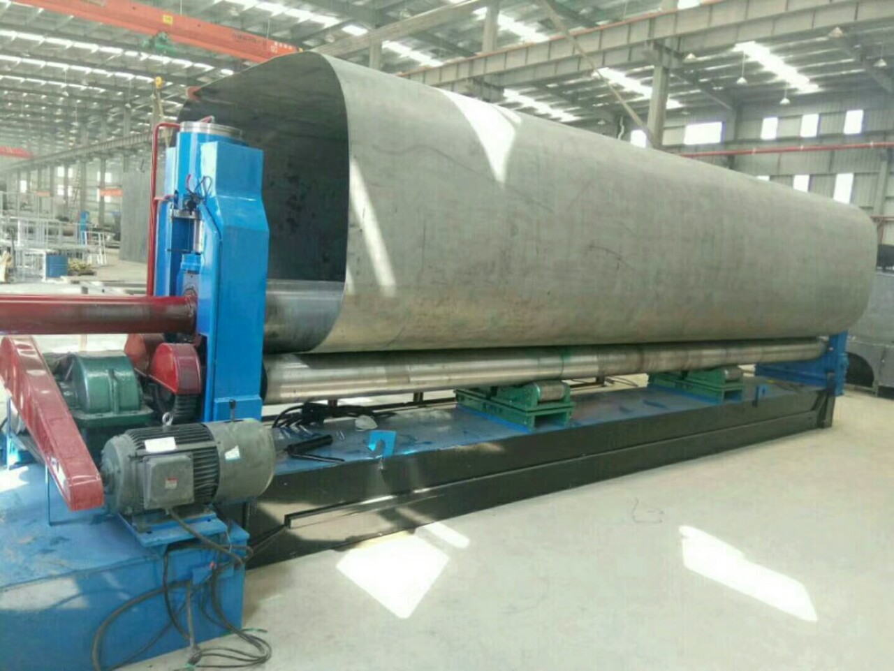 罐车用卷板机66000加长卷板机大型卷板机厂家定做液压卷板机