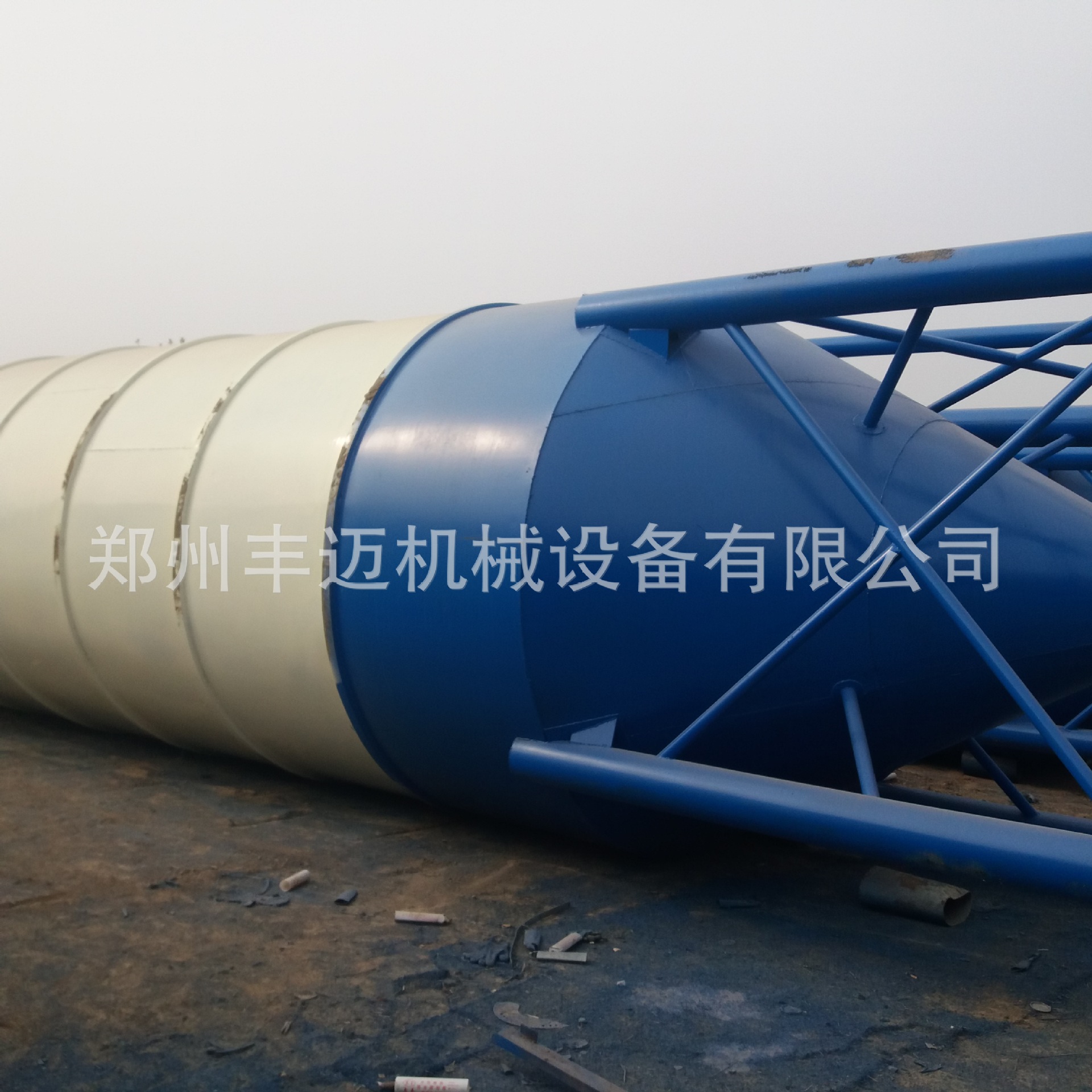 水泥罐散装水泥仓  立式钢板仓水泥罐 质优价廉 150吨加厚水泥罐