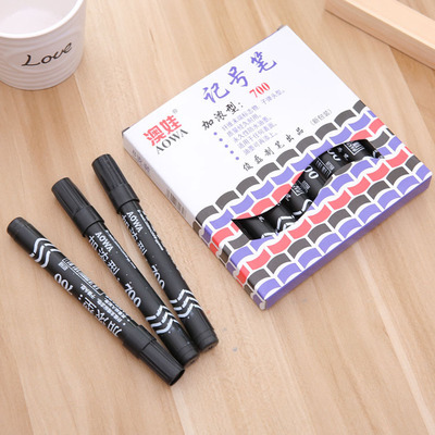 700加浓型油性记号笔 大头笔 物流签字笔 唛头笔马克笔厂家直销t