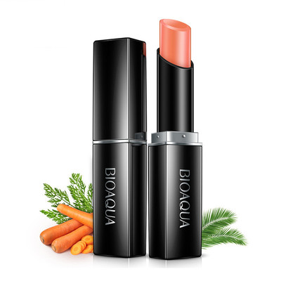 胡萝卜素健康口红 持久保湿滋润不易掉色不粘杯变色孕妇唇膏正品