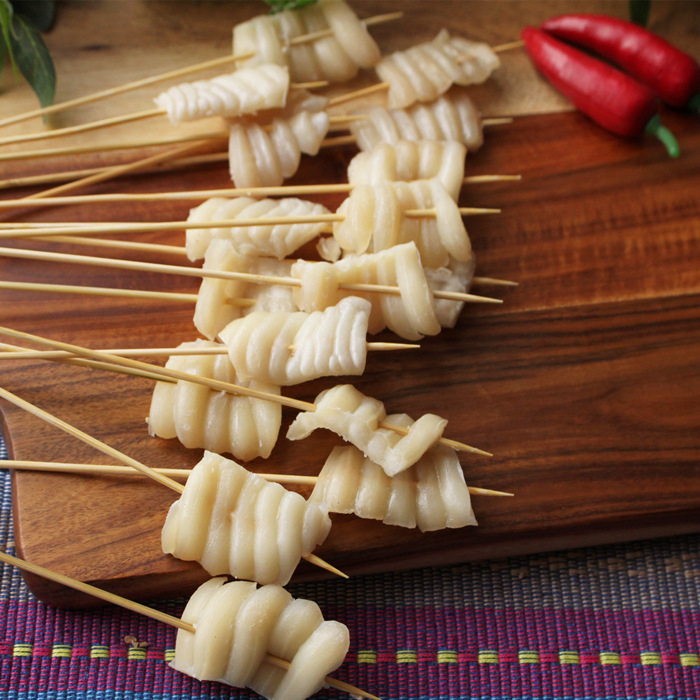 新鲜猪天堂 猪天梯串 烧烤 猪天梯串 猪牙梗 猪牙床猪肉串 200串