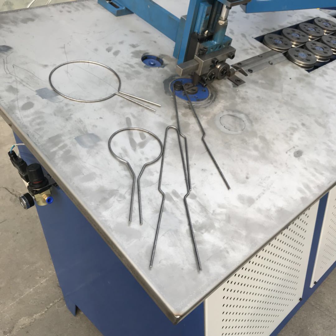 生产4-8钢筋弯线就 2d平面弯线机 工艺品成型机 无需换磨具弯线机