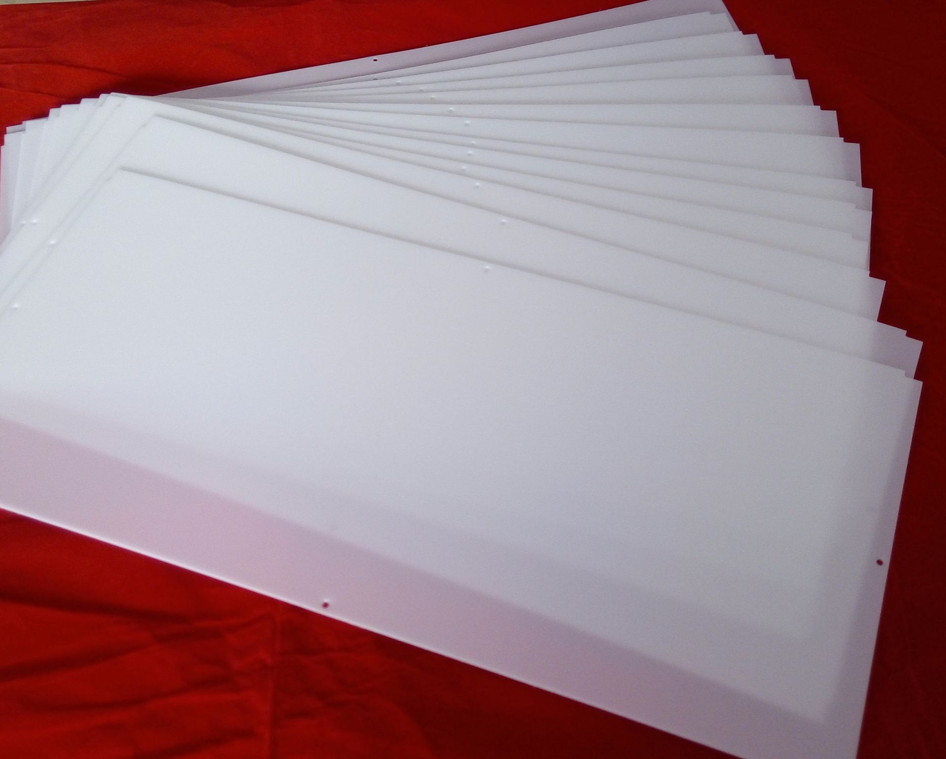 专业生产pp扩散板 pp筒灯片 pp灯饰片 免费提供样板 可开增值发票