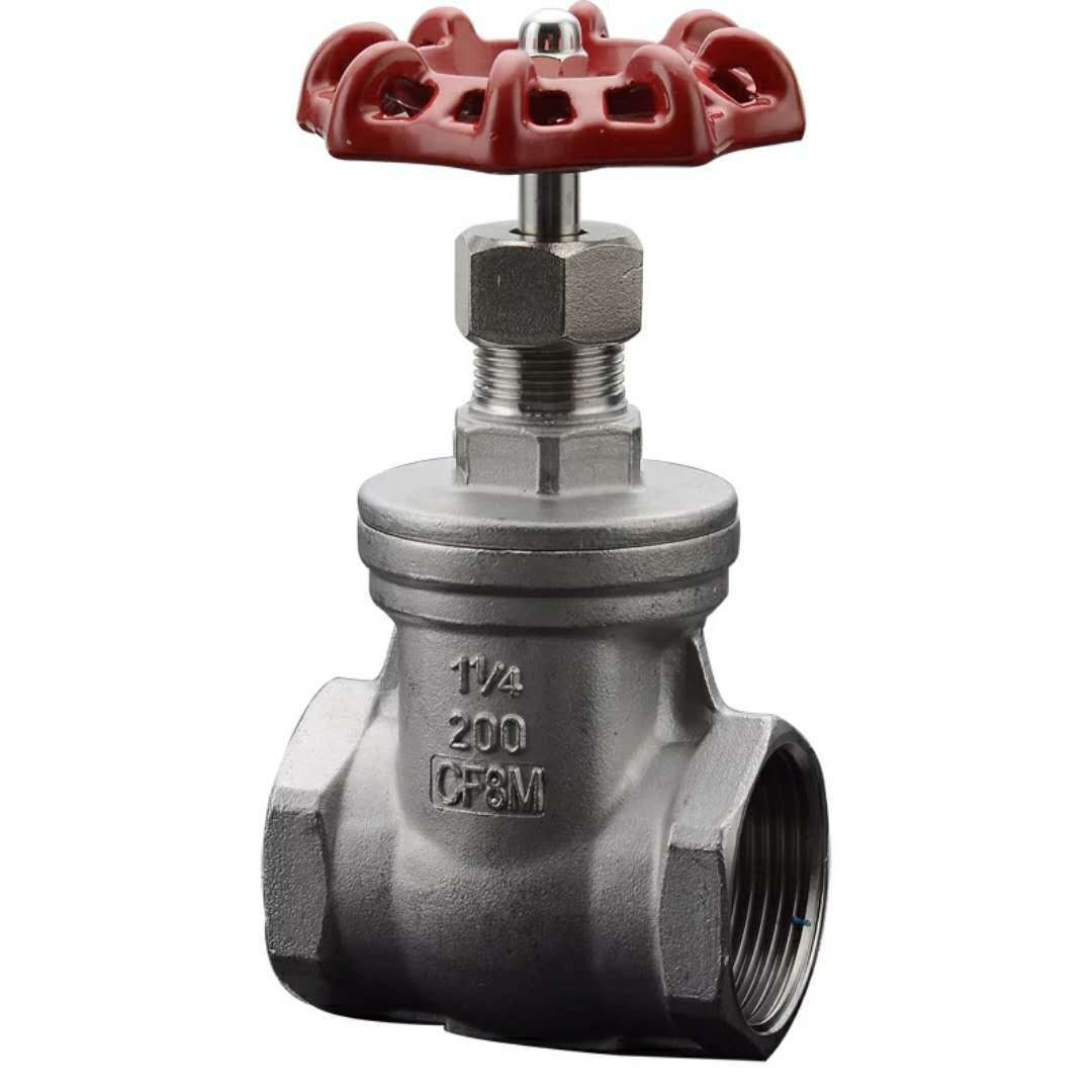 304不锈钢高温闸阀 内螺纹丝扣蒸汽闸阀 dn15 20 25 32 40 50