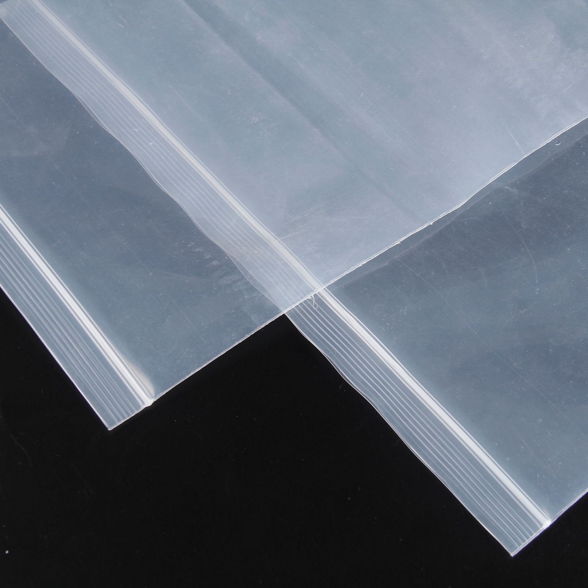 厂家直销10*15塑料透明密封龙骨自封袋 opp食品包装袋定制批发