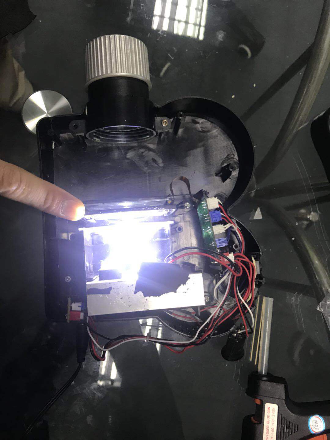 2.4寸投影仪组合镜片