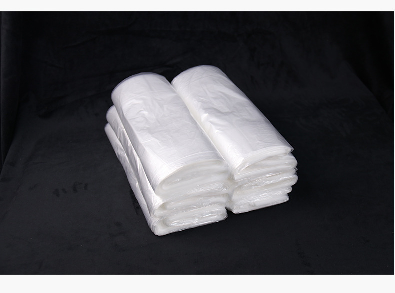 垃圾袋 白色平口加厚新料酒店宾馆用一次性用品45*50中小号垃圾袋